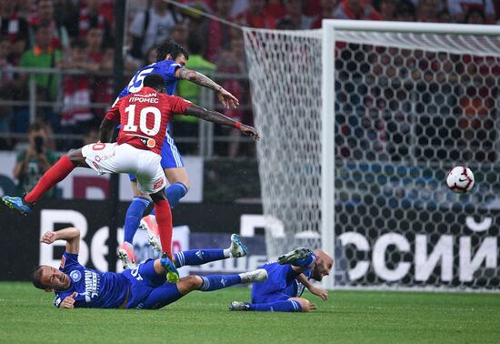 Football. Russian Premier League. Spartak vs. Orenburg