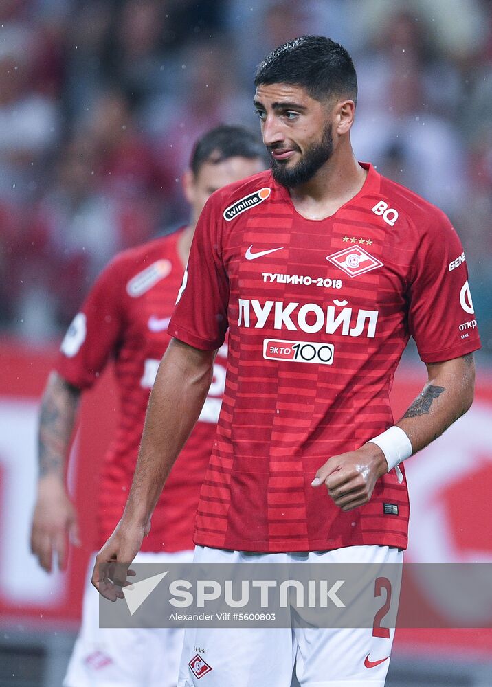 Football. Russian Premier League. Spartak vs. Orenburg