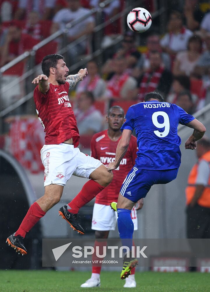 Football. Russian Premier League. Spartak vs. Orenburg