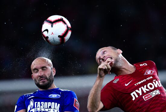Football. Russian Premier League. Spartak vs. Orenburg