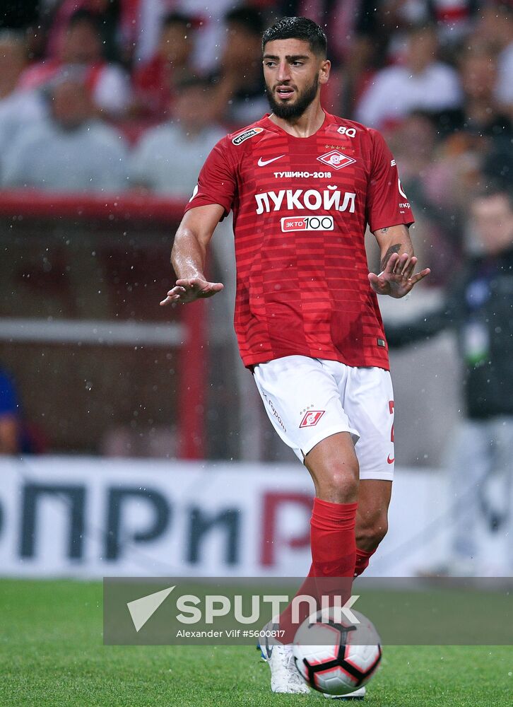 Football. Russian Premier League. Spartak vs. Orenburg
