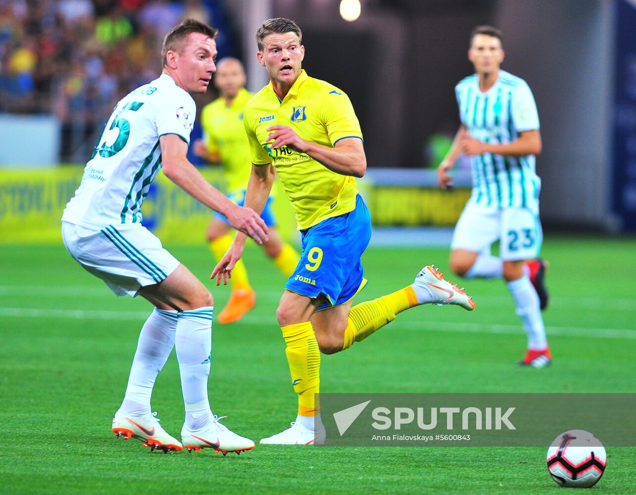 Russian Football Premier League. Rostov vs. Akhmat