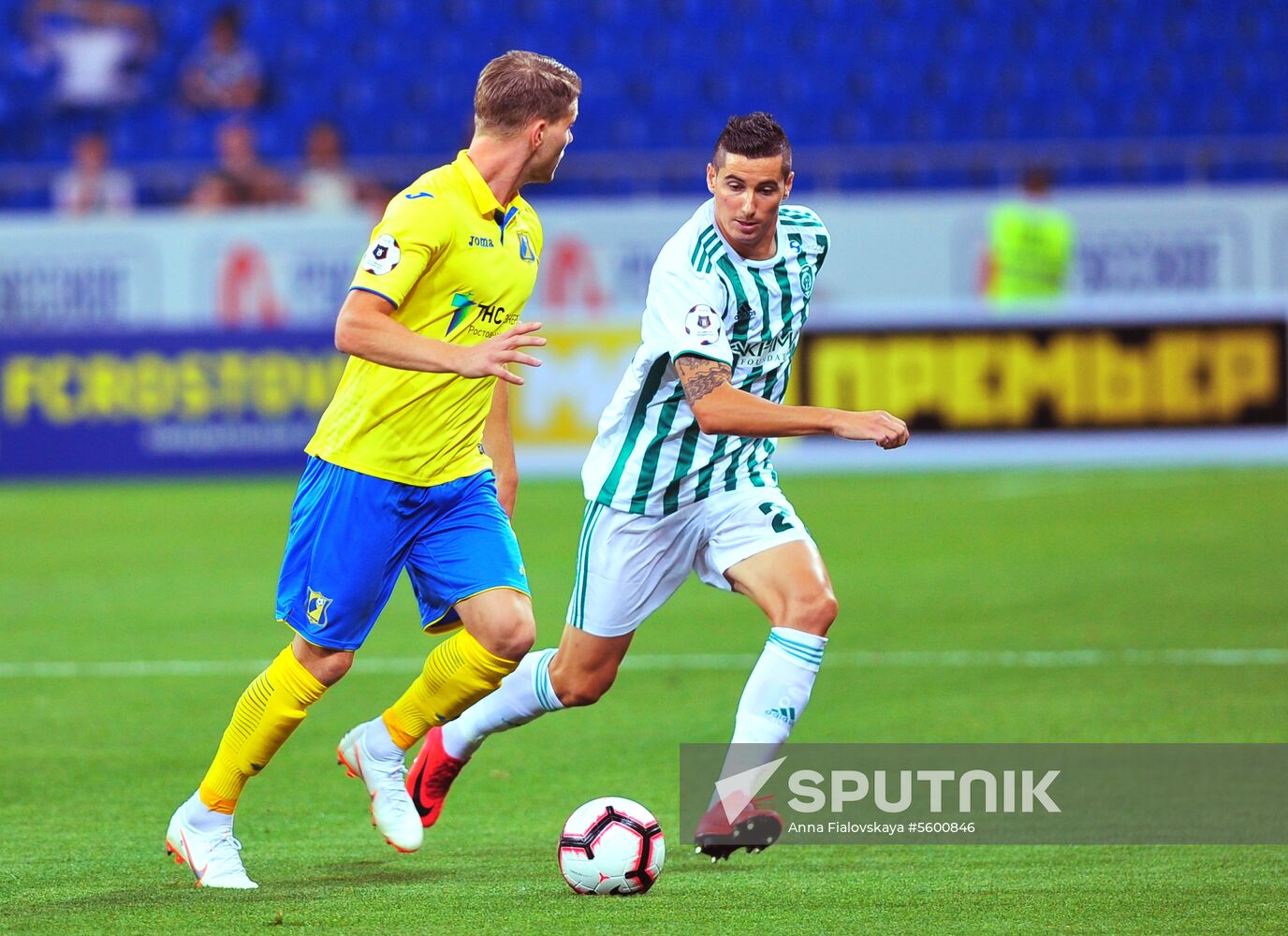 Russian Football Premier League. Rostov vs. Akhmat