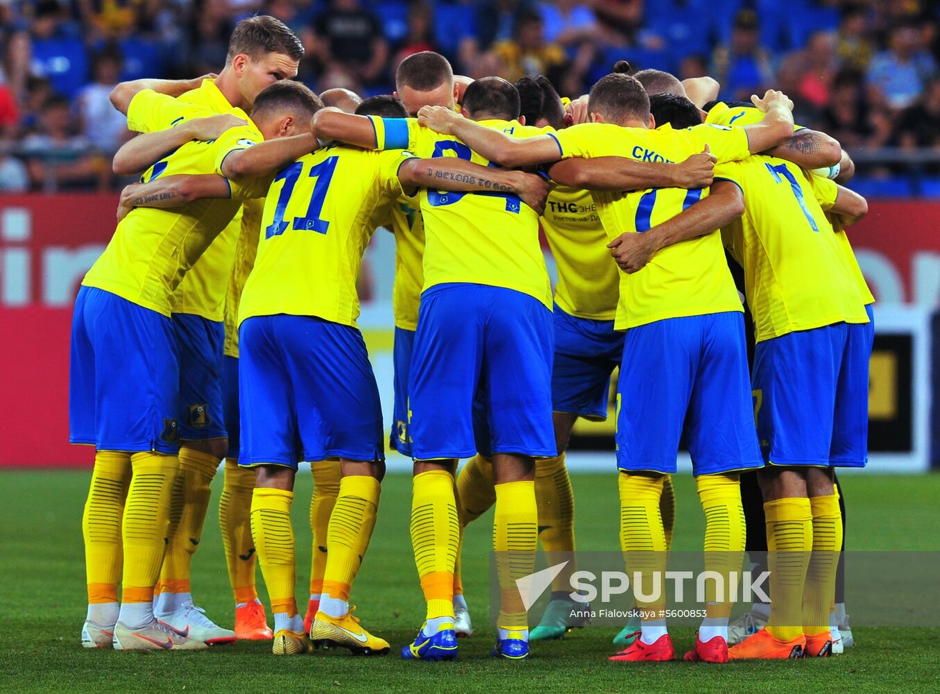 Russian Football Premier League. Rostov vs. Akhmat