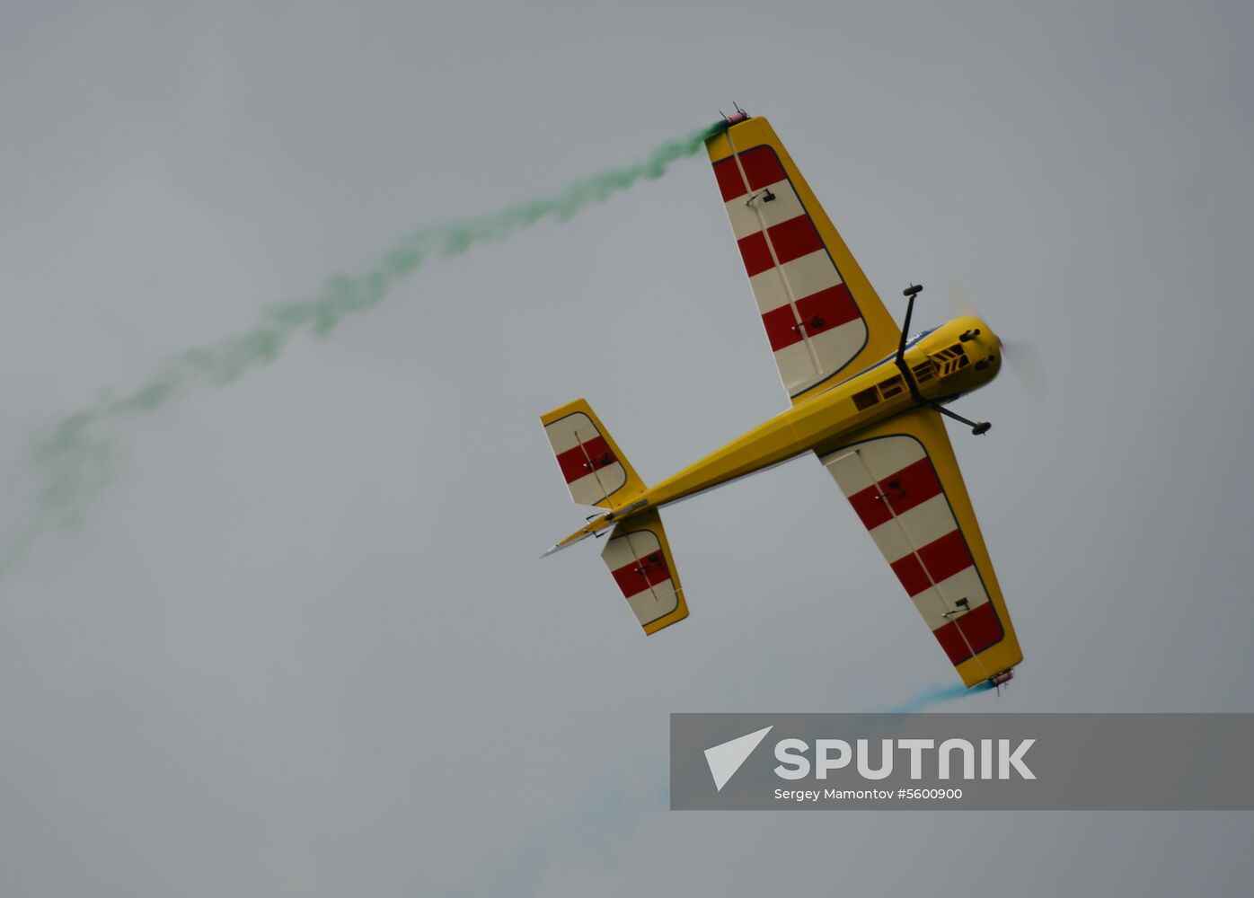 Drone and airplane model show in Moscow Region