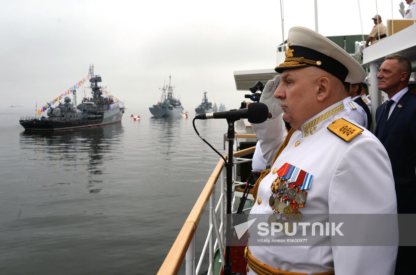 Russian Navy Day celebrations