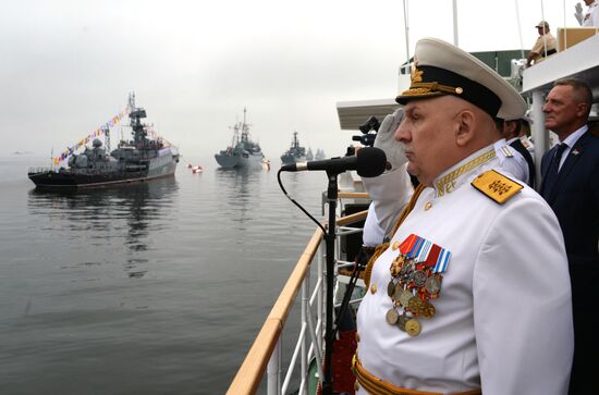 Russian Navy Day celebrations