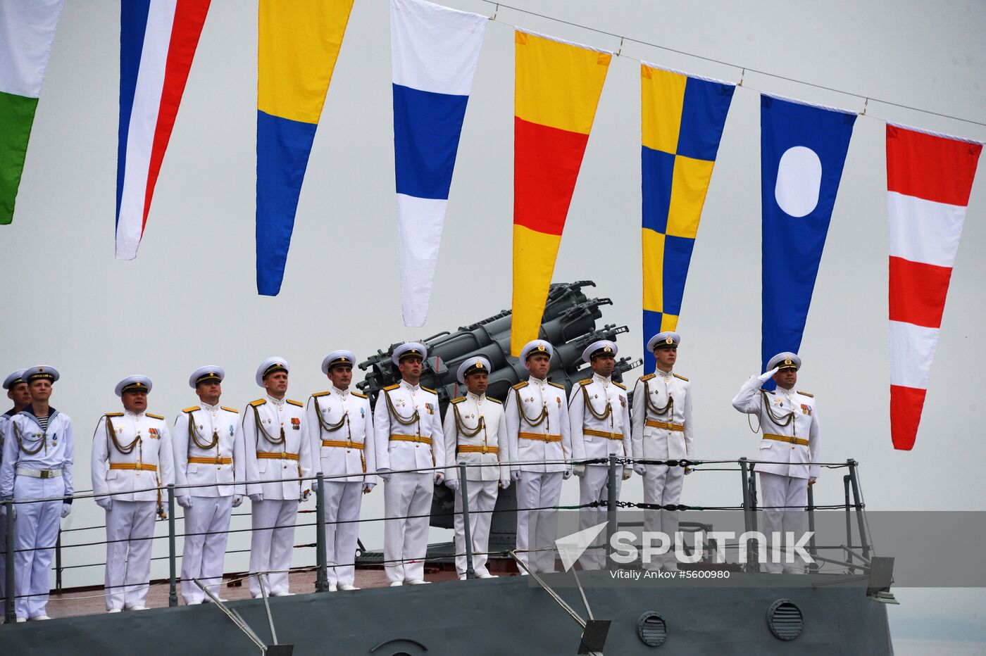 Russian Navy Day celebrations