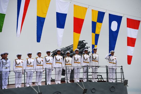 Russian Navy Day celebrations