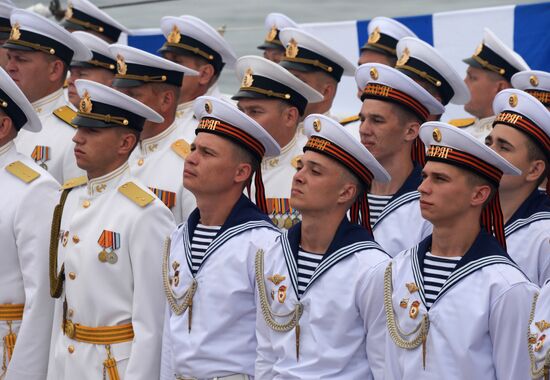 Russian Navy Day celebrations