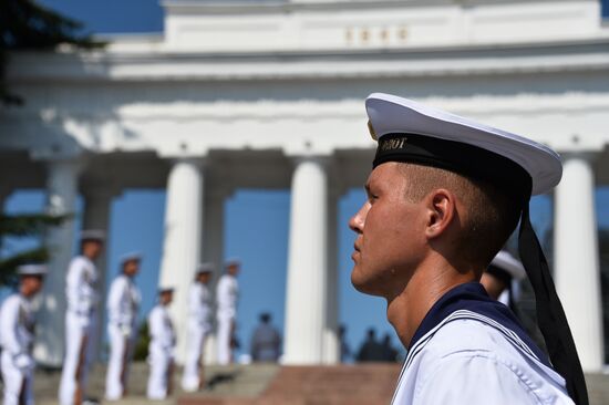 Russian Navy Day celebrations