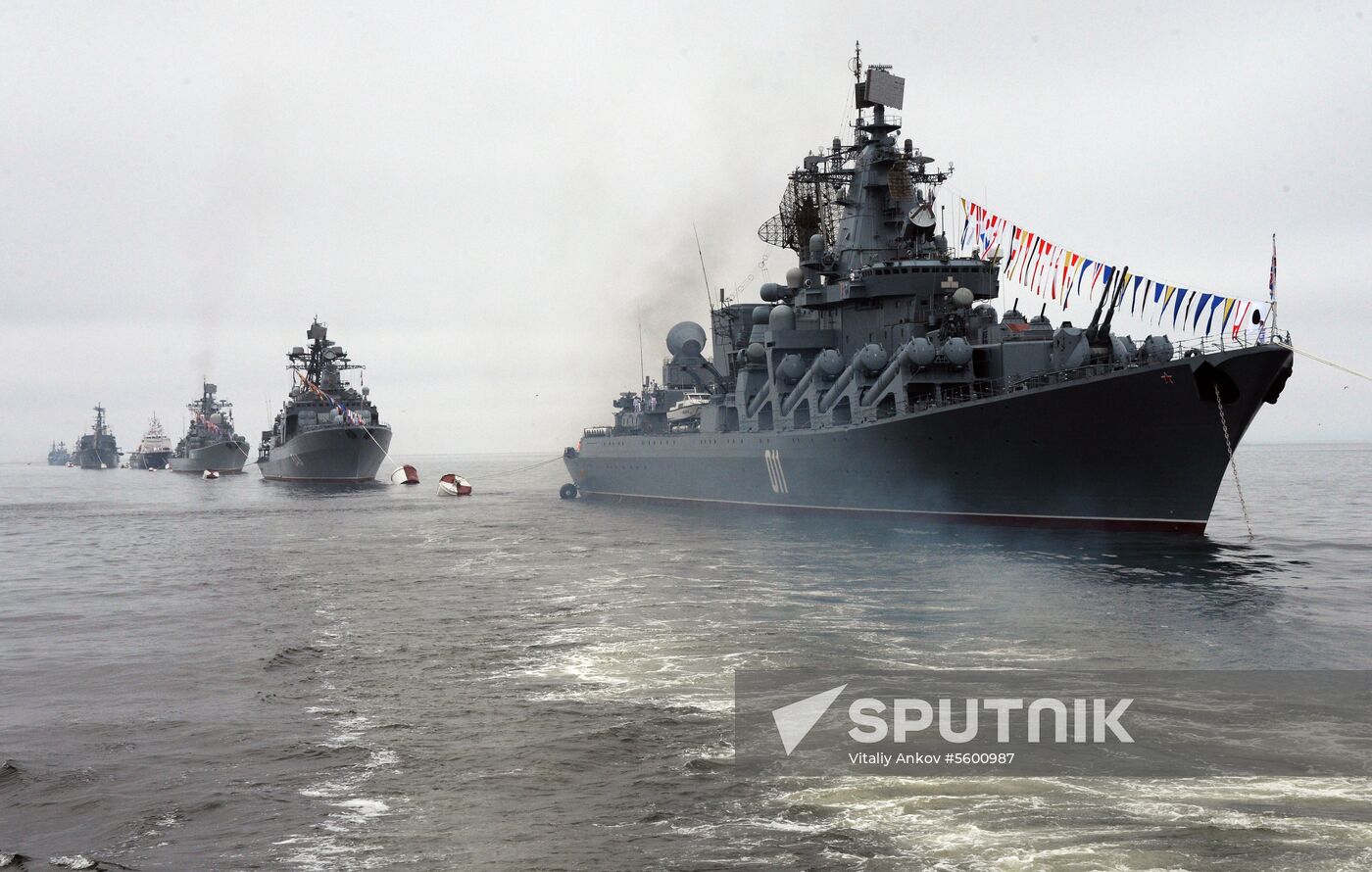 Russian Navy Day celebrations