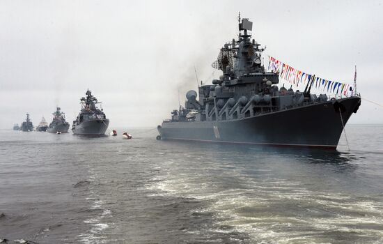 Russian Navy Day celebrations