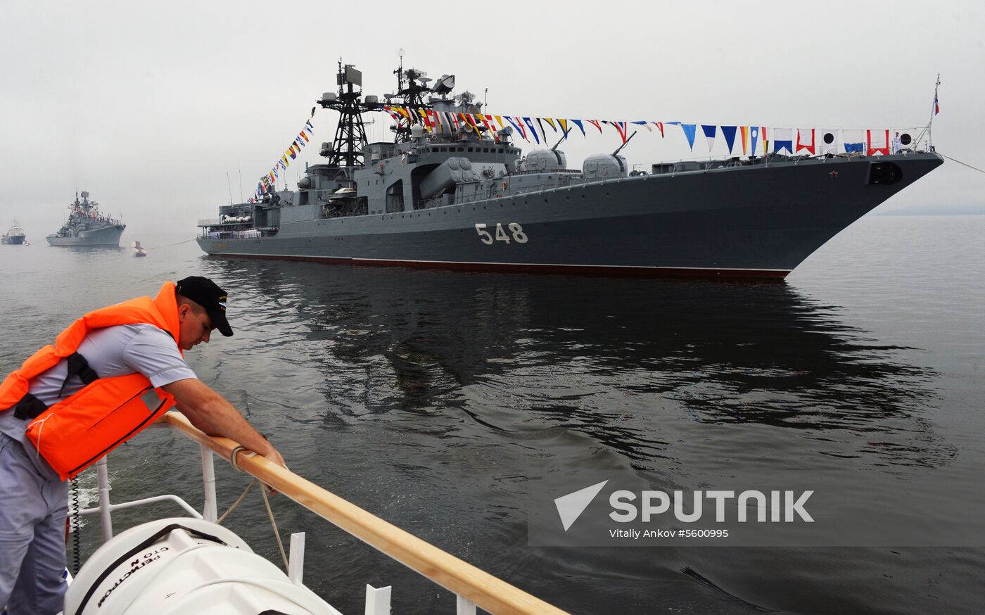 Russian Navy Day celebrations