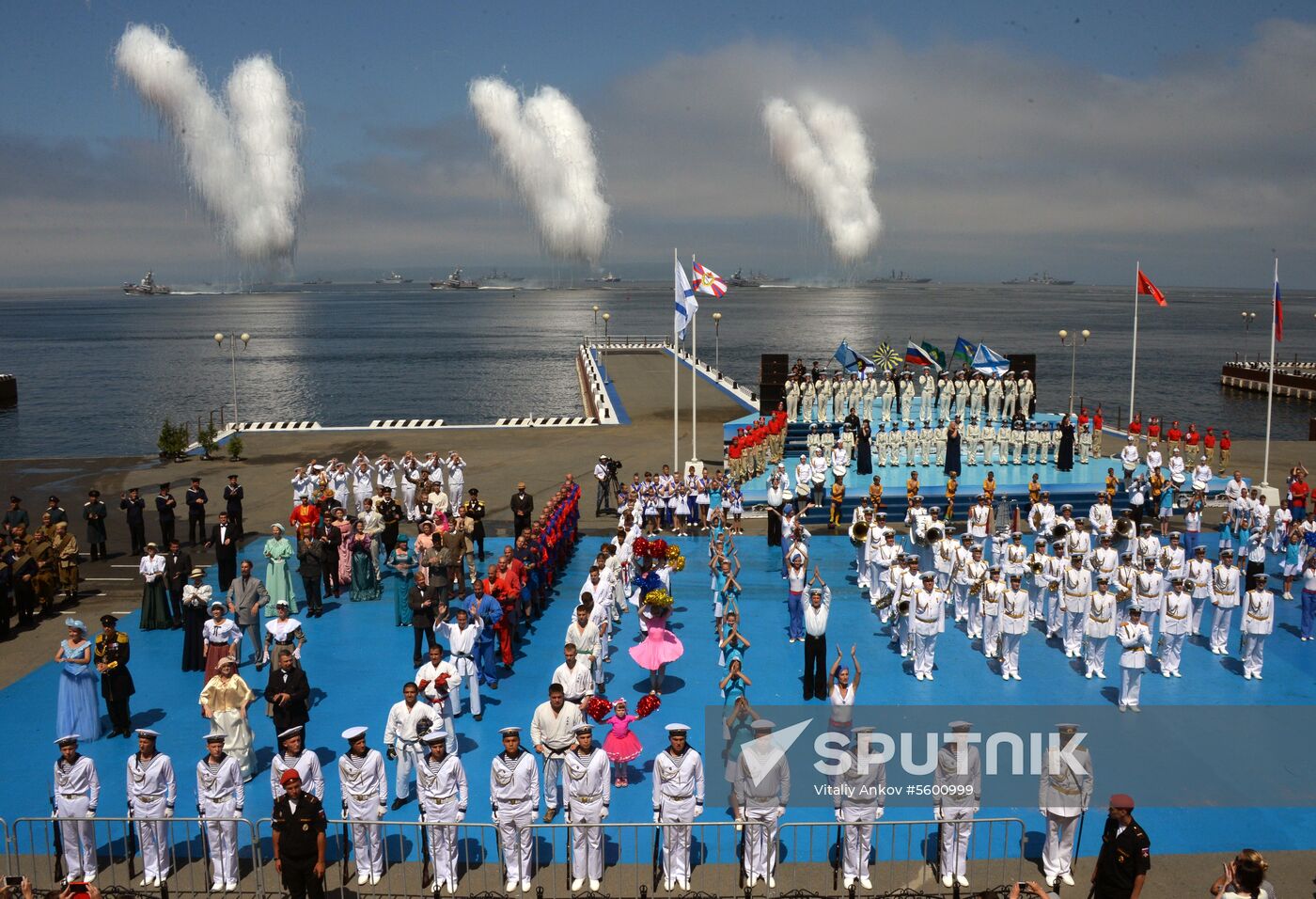 Russian Navy Day celebrations