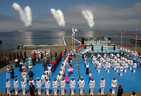 Russian Navy Day celebrations