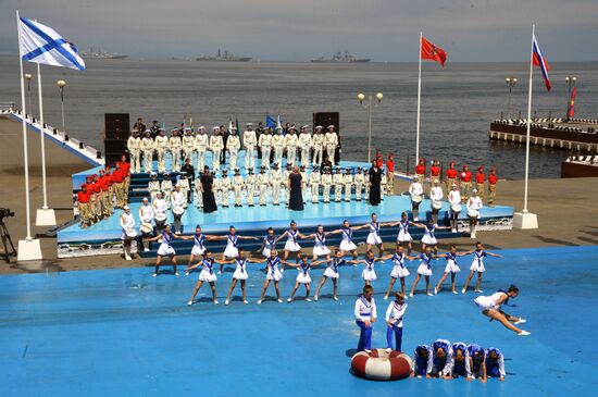 Russian Navy Day celebrations