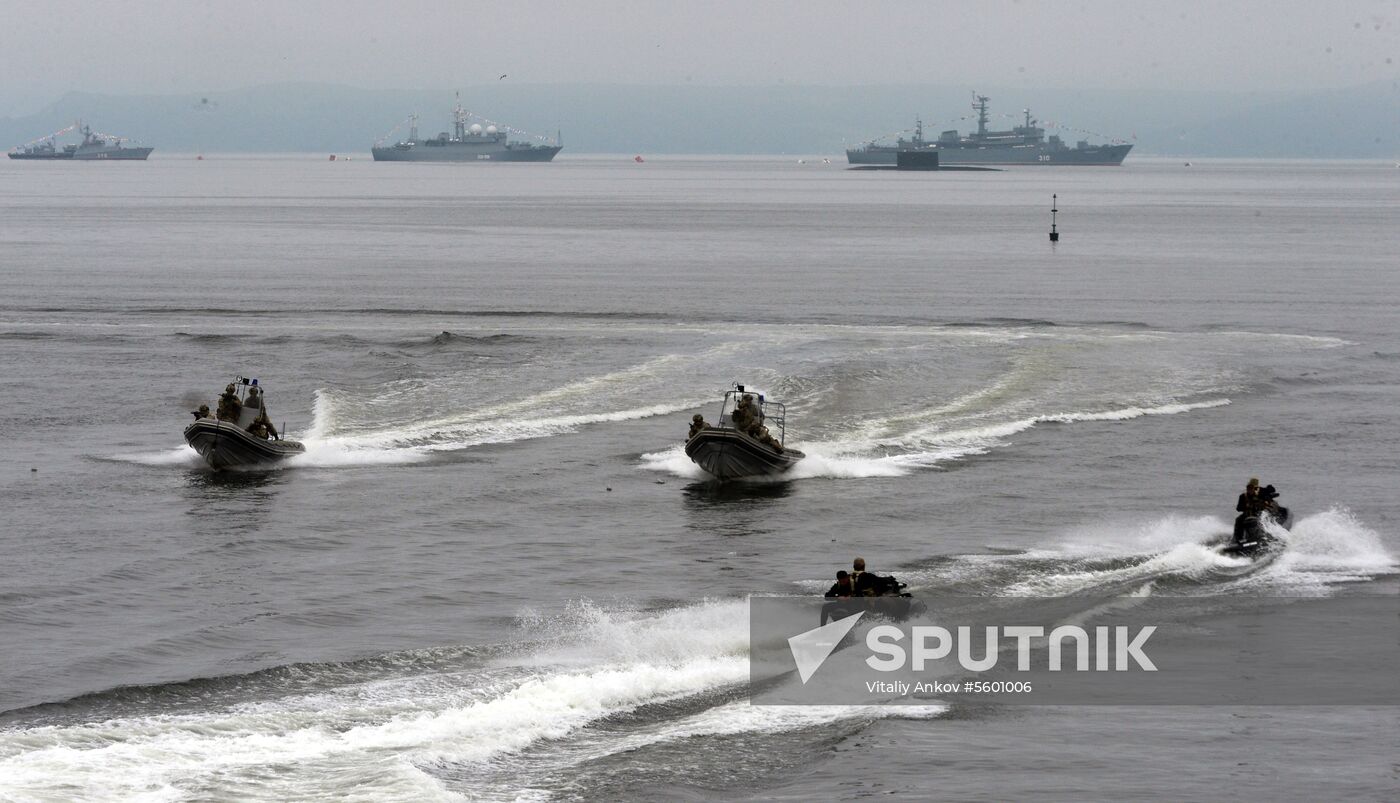 Russian Navy Day celebrations