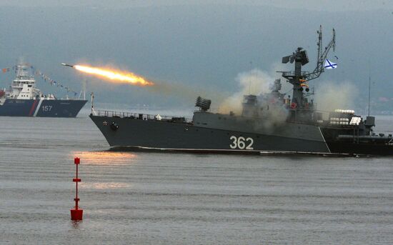 Russian Navy Day celebrations