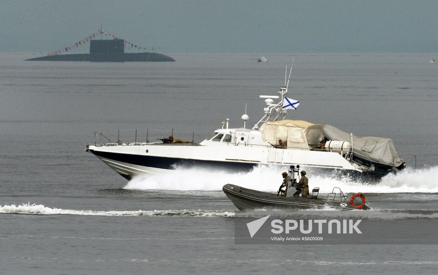 Russian Navy Day celebrations