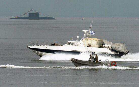 Russian Navy Day celebrations