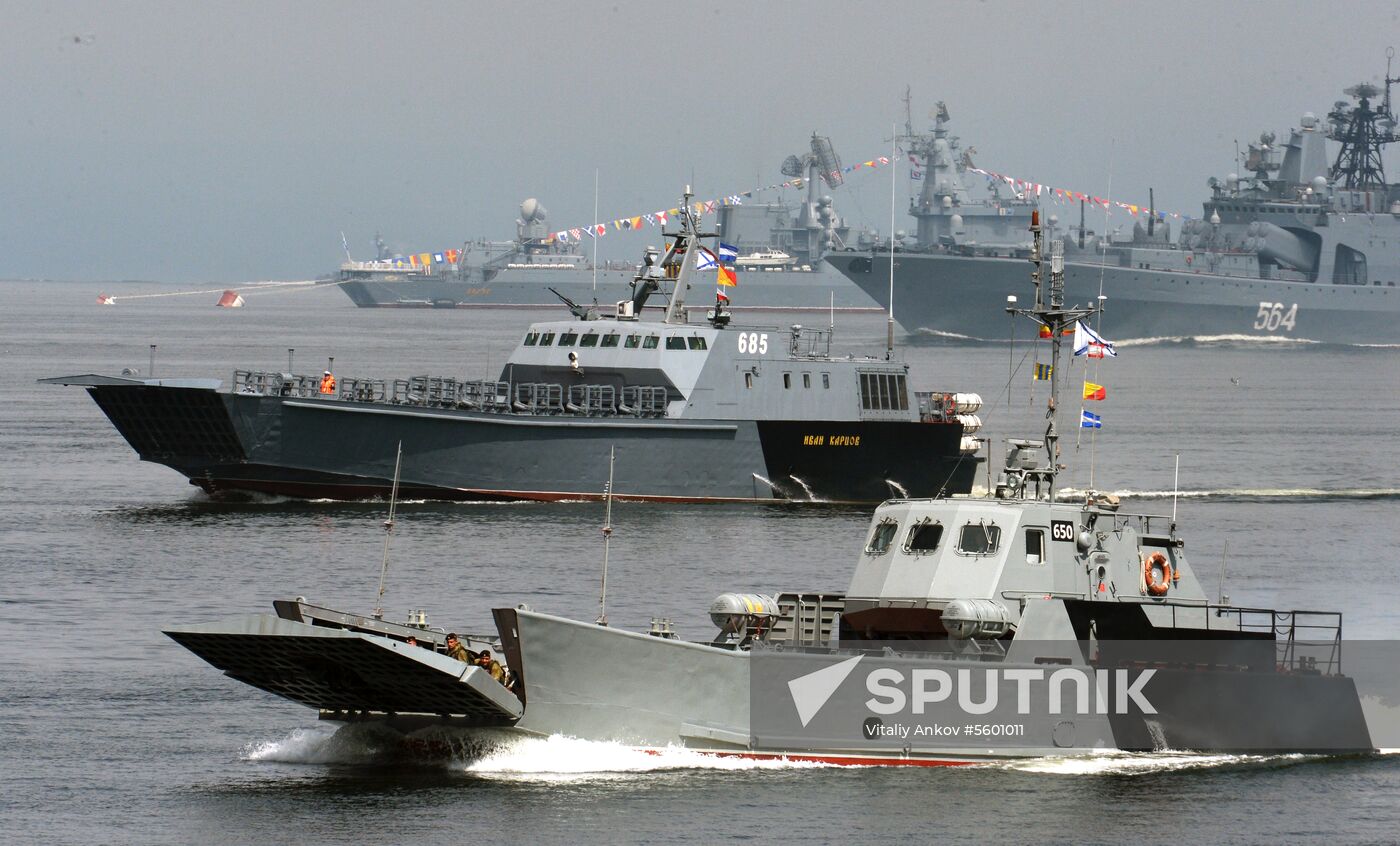Russian Navy Day celebrations
