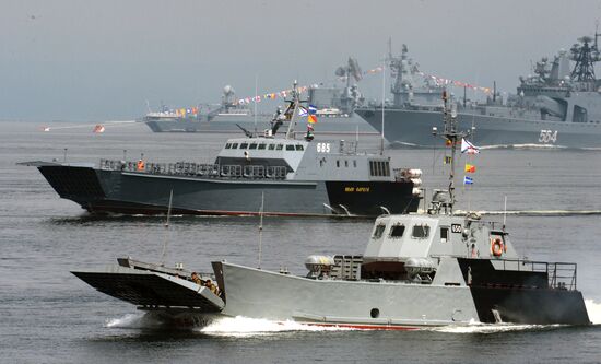 Russian Navy Day celebrations