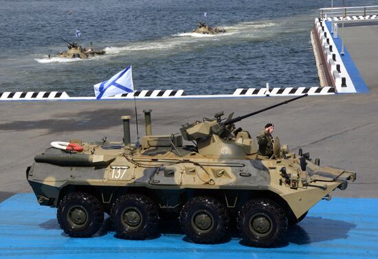 Russian Navy Day celebrations