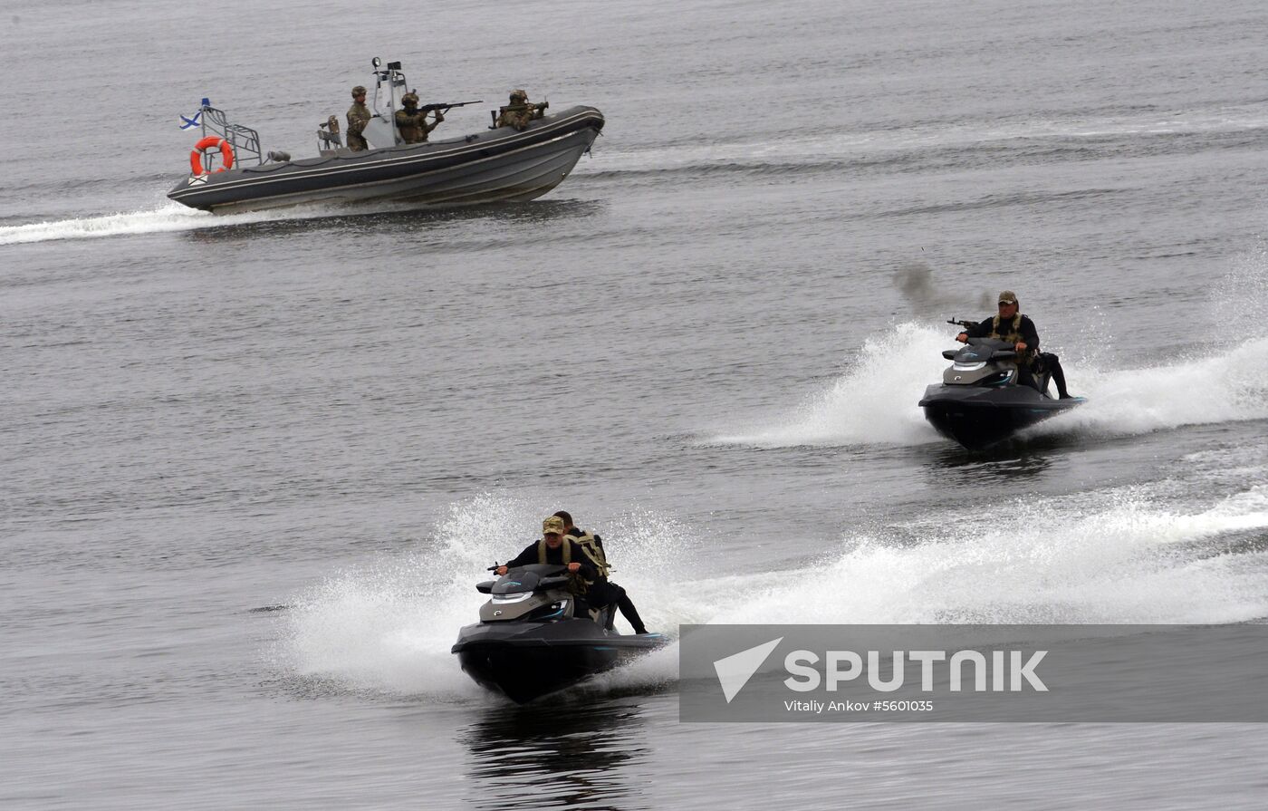 Russian Navy Day celebrations