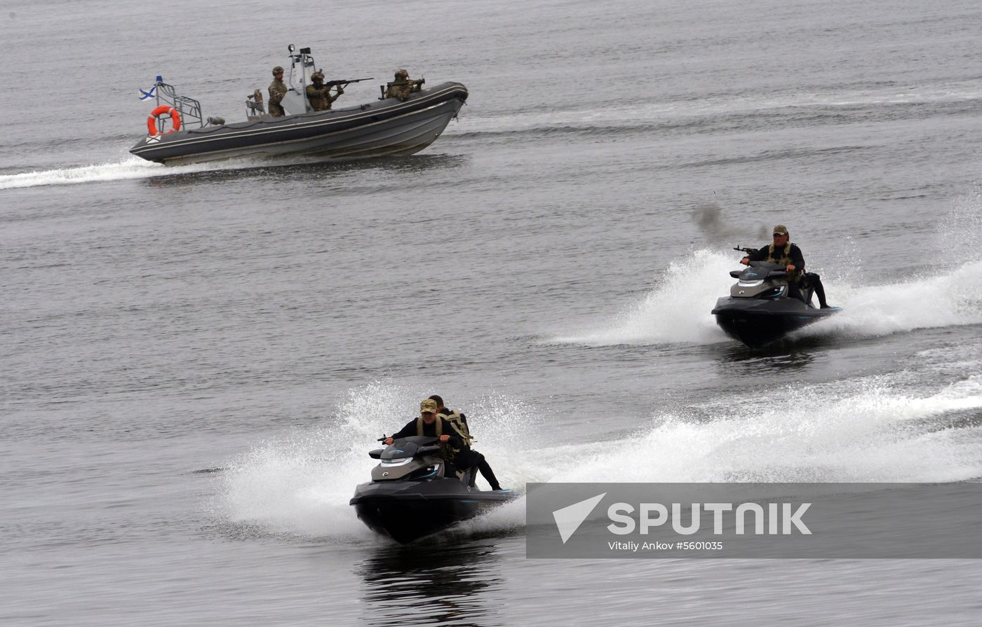 Russian Navy Day celebrations