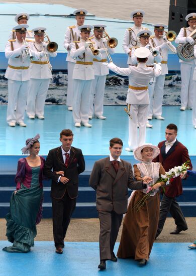 Russian Navy Day celebrations