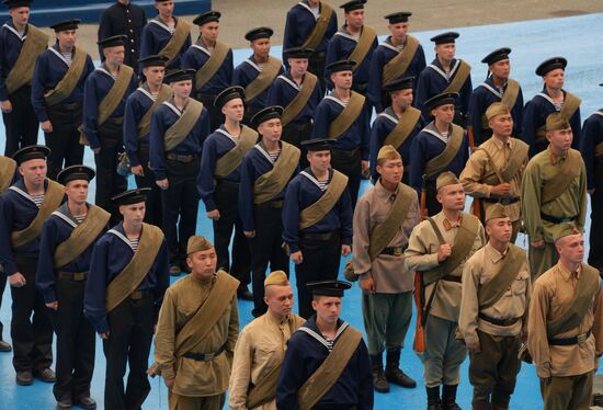 Russian Navy Day celebrations