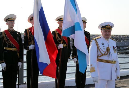 Russian President Vladimir Putin attends Main Naval Parade