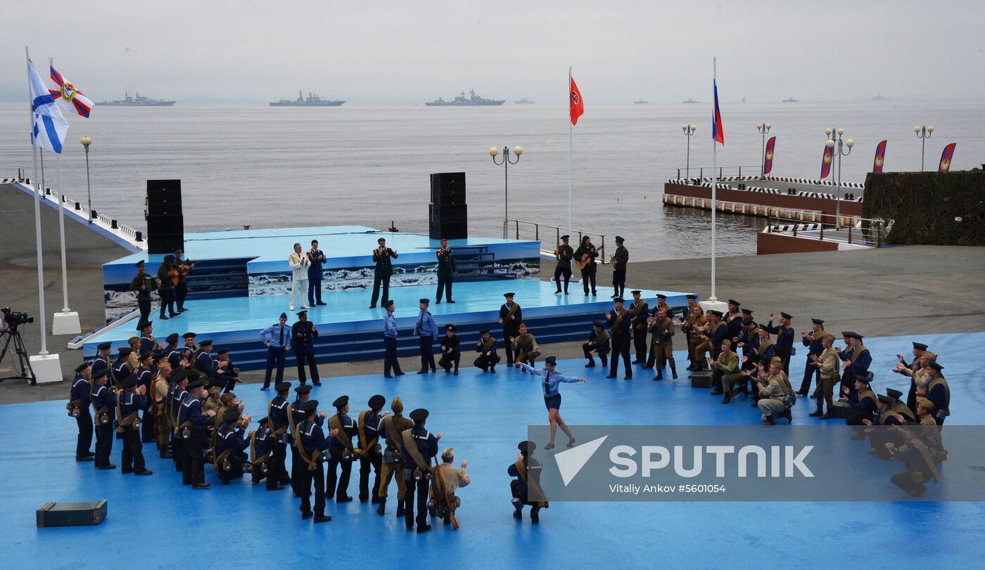 Russian Navy Day celebrations
