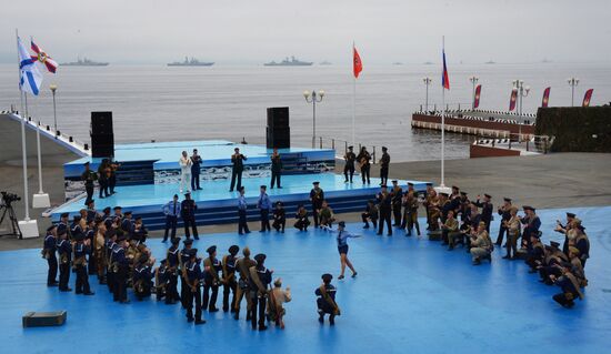 Russian Navy Day celebrations
