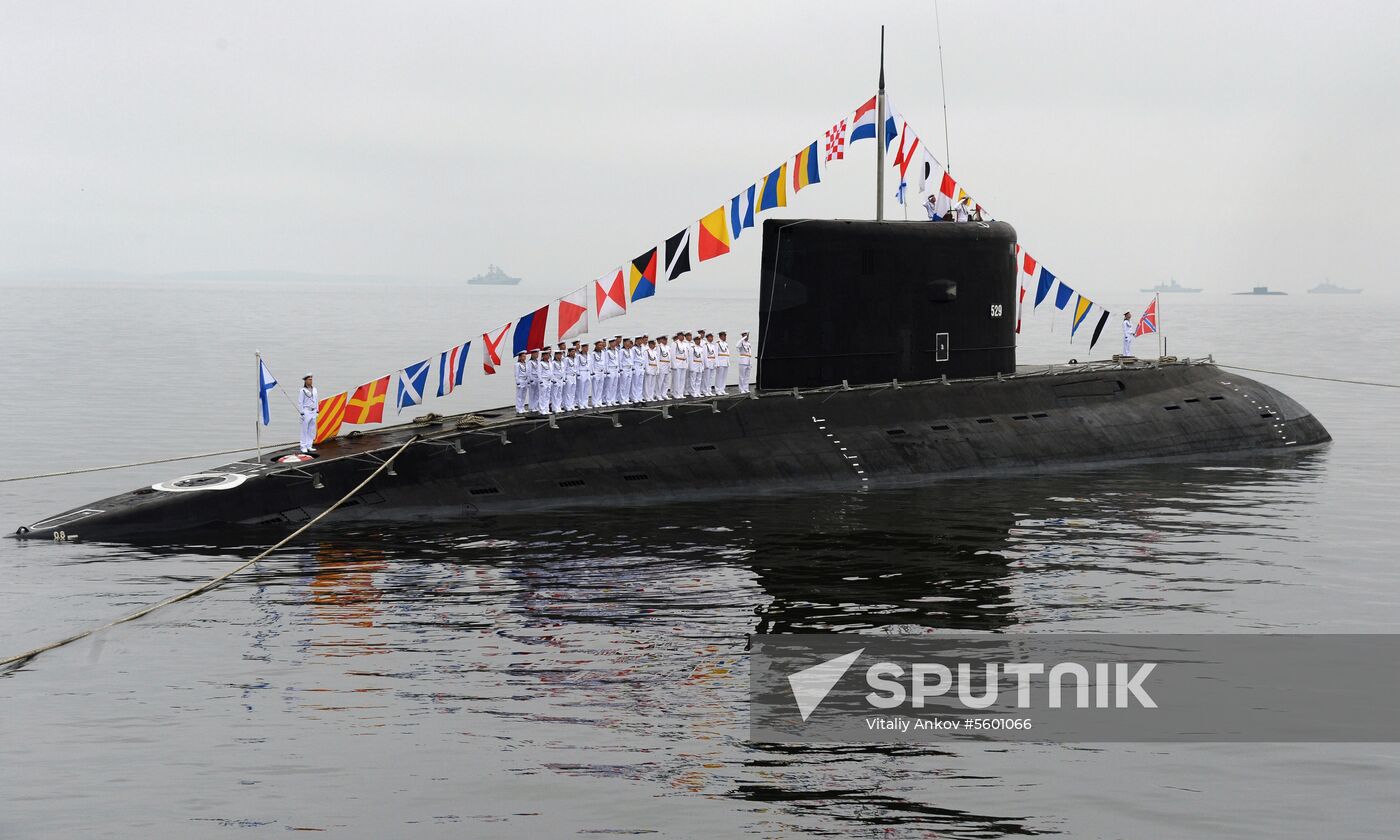 Russian Navy Day celebrations
