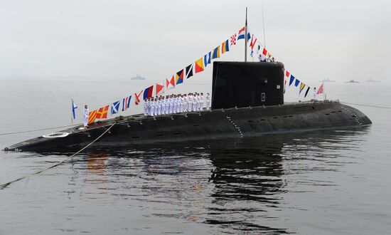 Russian Navy Day celebrations