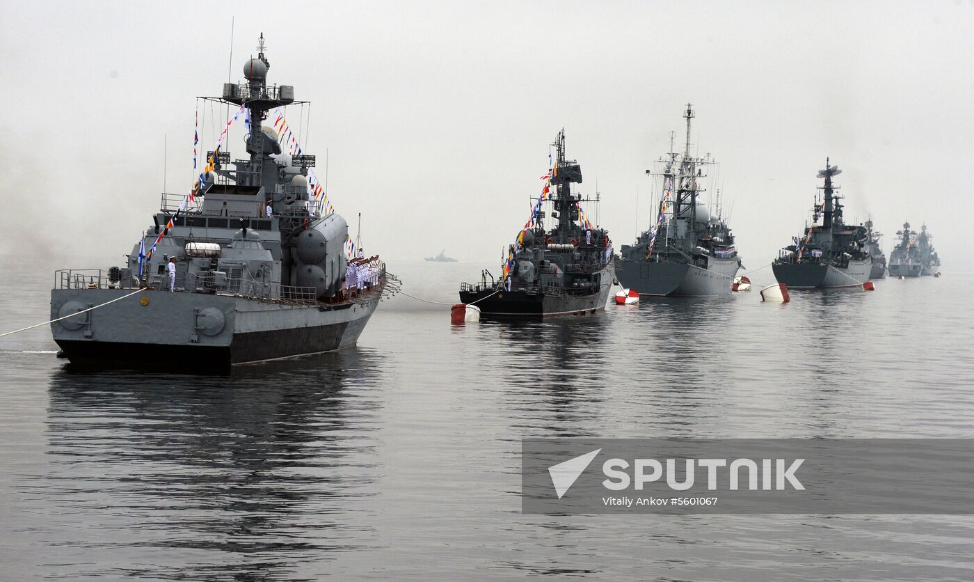 Russian Navy Day celebrations