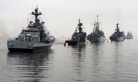 Russian Navy Day celebrations