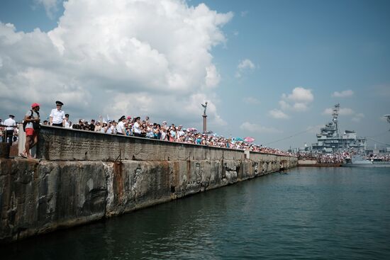 Russian Navy Day celebrations