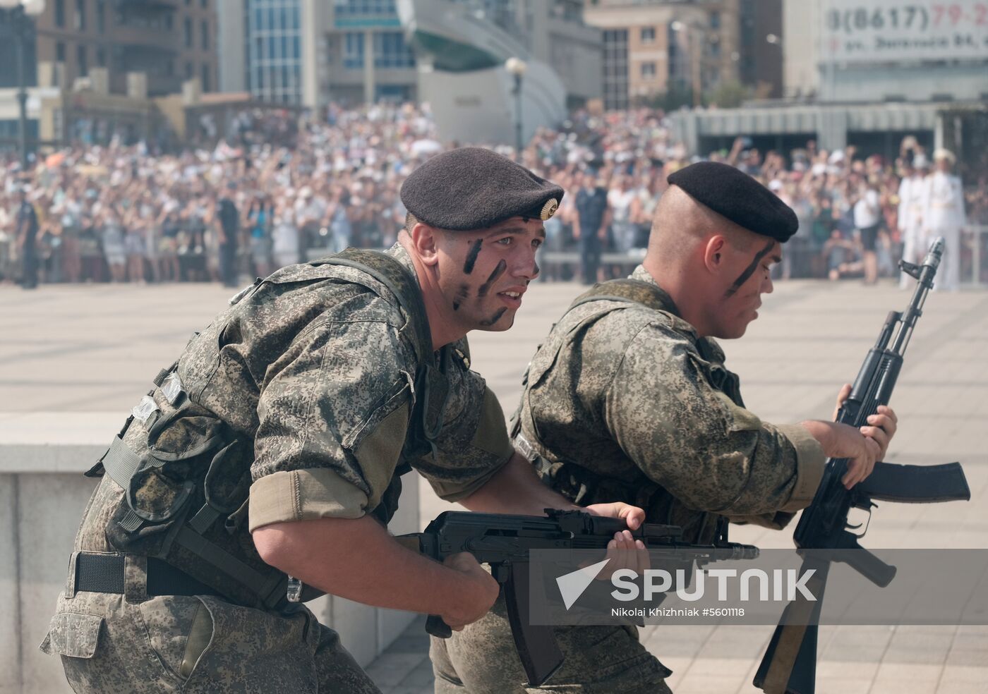 Russian Navy Day celebrations