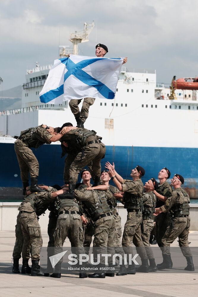 Russian Navy Day celebrations