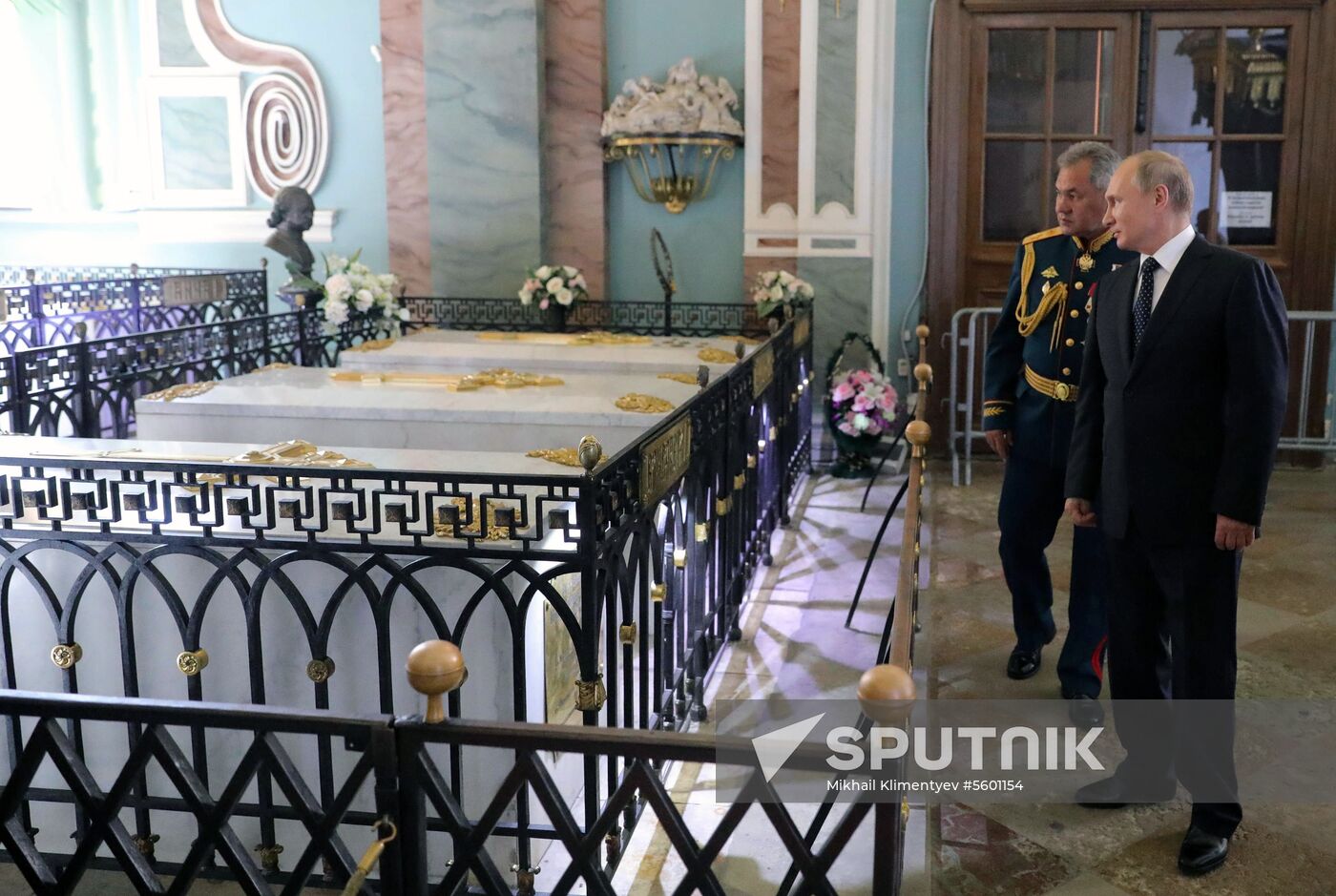 Russian President Vladimir Putin attends Main Naval Parade