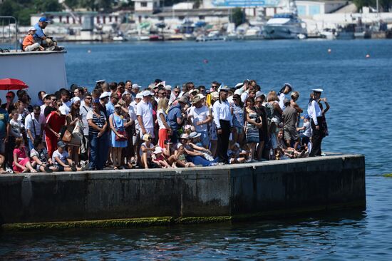 Russian Navy Day celebrations