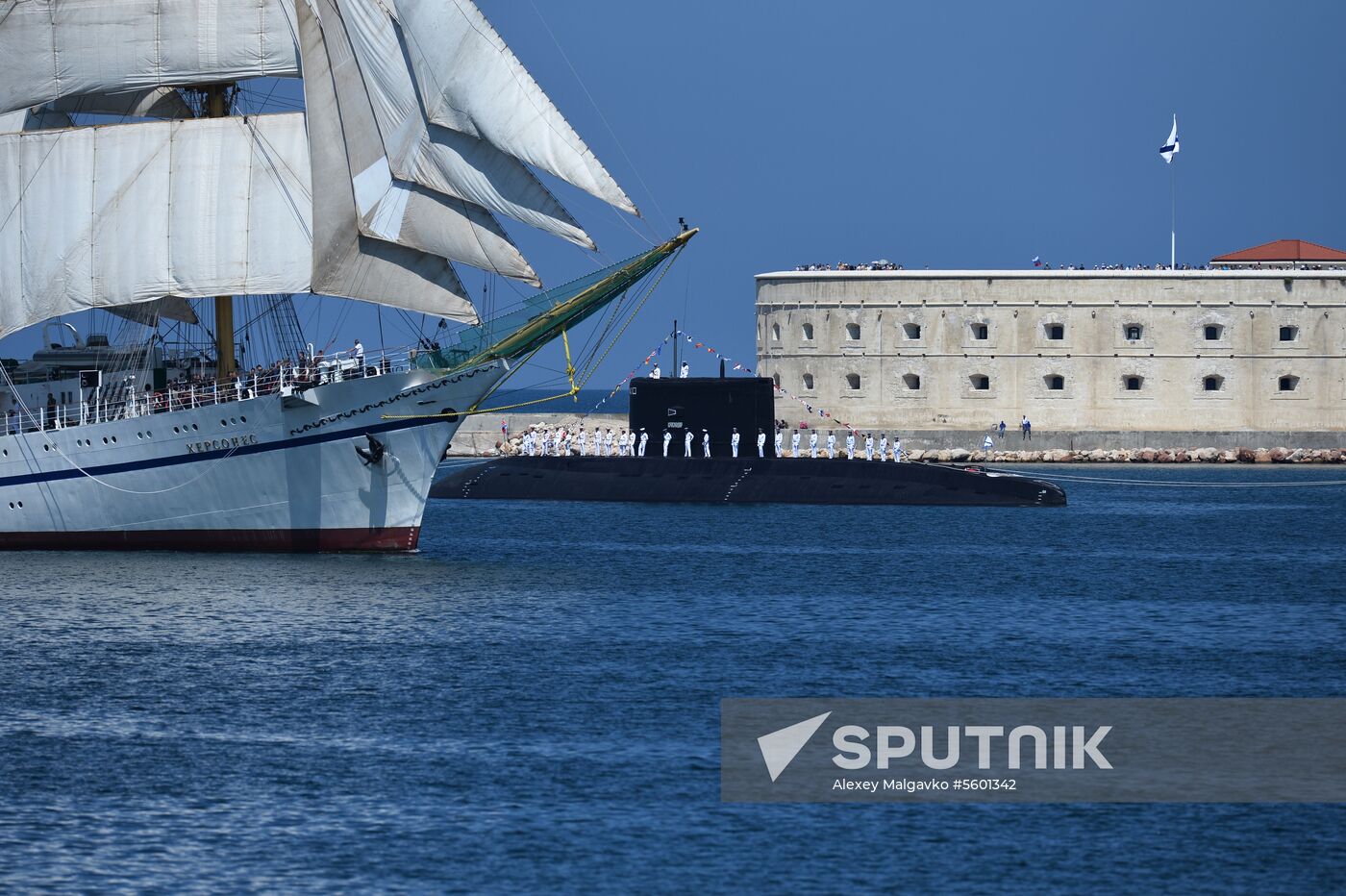 Russian Navy Day celebrations