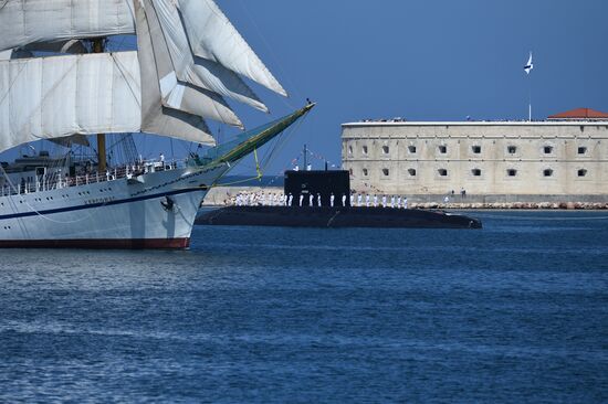 Russian Navy Day celebrations