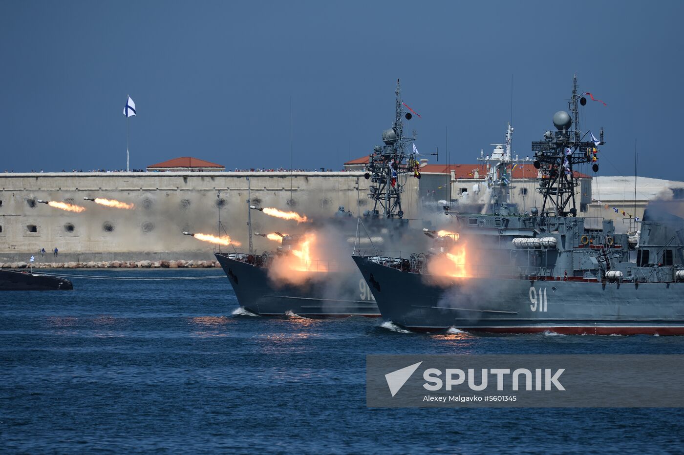 Russian Navy Day celebrations