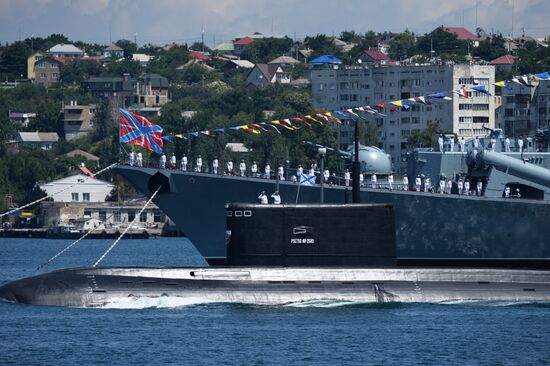 Russian Navy Day celebrations