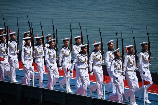 Russian Navy Day celebrations