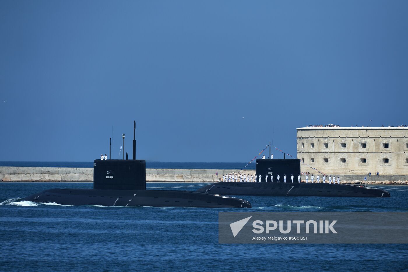 Russian Navy Day celebrations